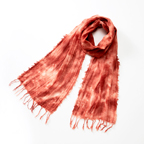 吹屋 べんがら染ストール